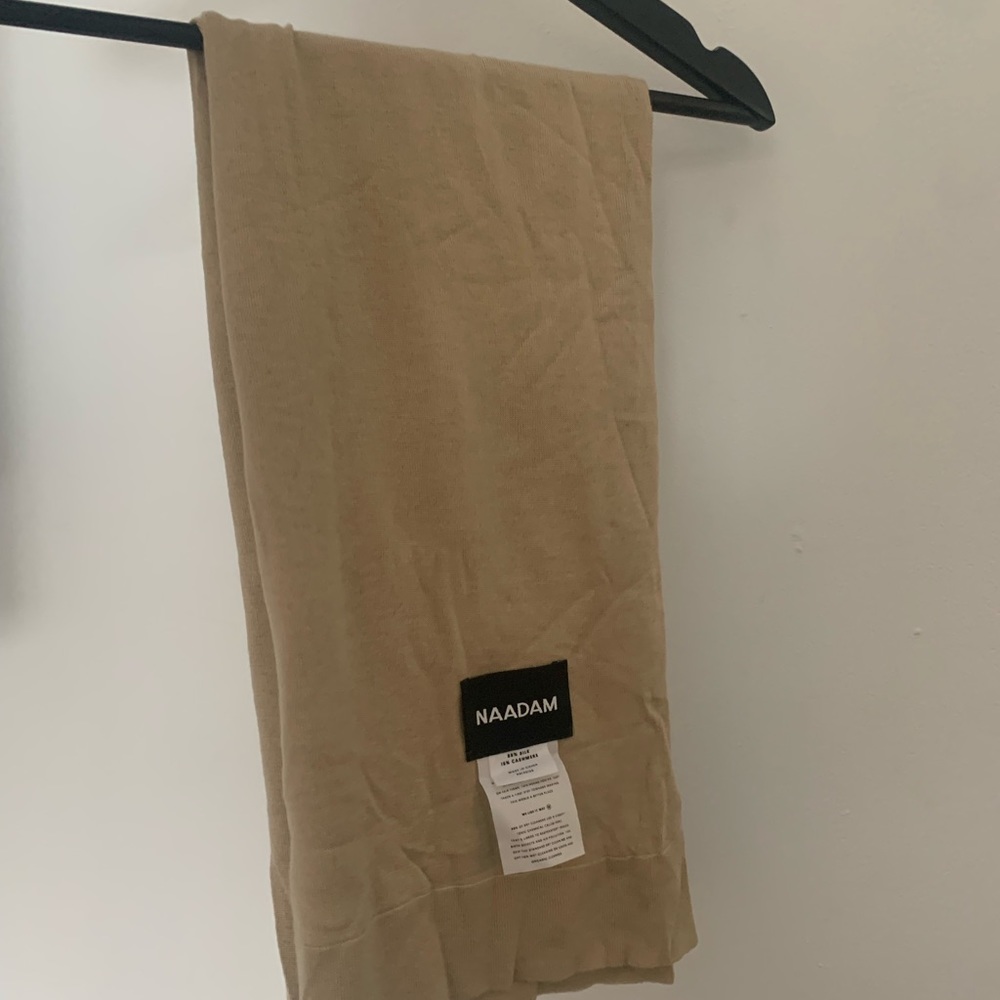 Naadam silk/cashmere scarf